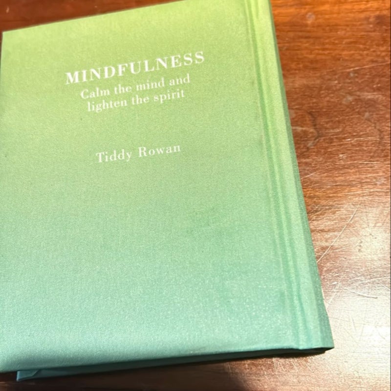 The little book of mindfulness