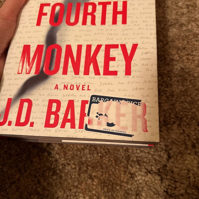 El cuarto mono/ The Fourth Monkey by J.D. Barker, Paperback | Pangobooks