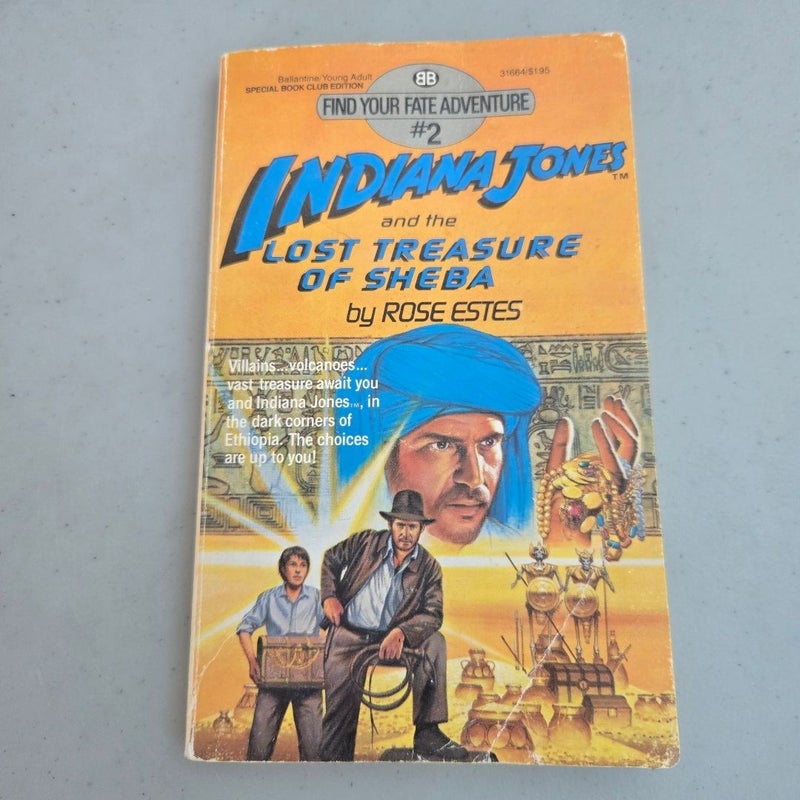 Indiana Jones and the Lost Treasure of Sheba