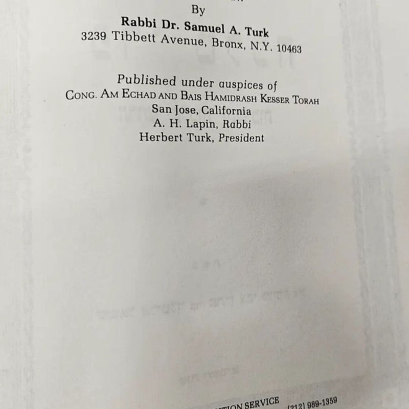 Novella and Responsa on Talmudic Law (Rare Judaica In Hebrew)