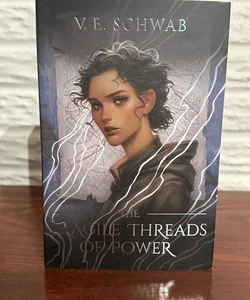 SIGNED The Fragile Threads of Power by V.E. Schwab OWLCRATE EXCLUSIVE Stenciled