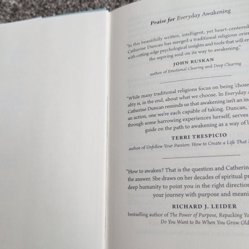 Everyday Awakening: Five Practices for Living Fully, Feeling Deeply, and Coming into Your Heart and Soul