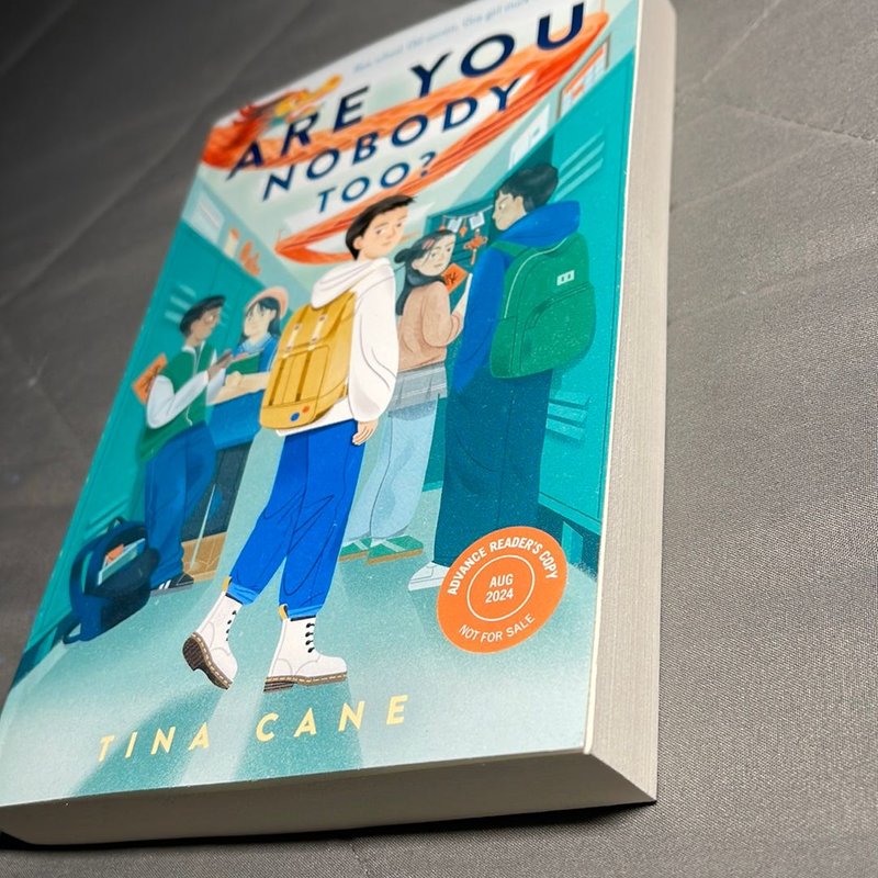 Are You Nobody Too ARC by Tina Cane, Paperback | Pangobooks