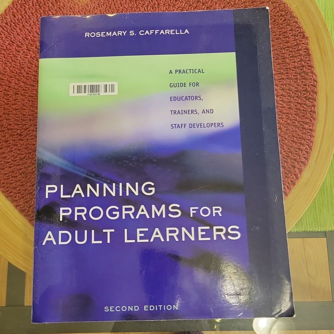 Planning Programs for Adult Learners