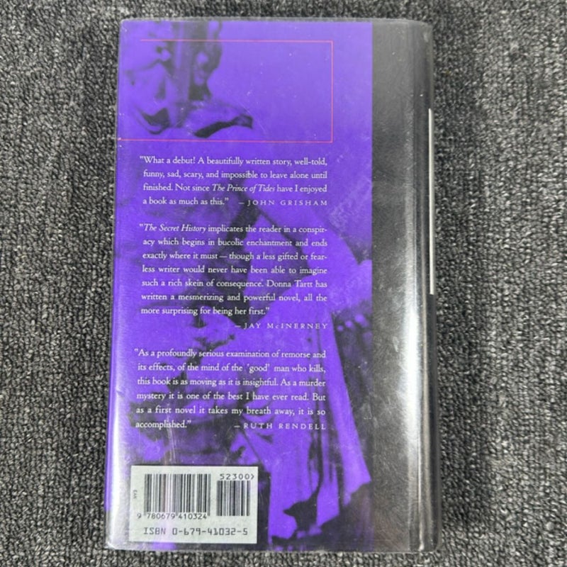 The Secret History 1992 Early Print