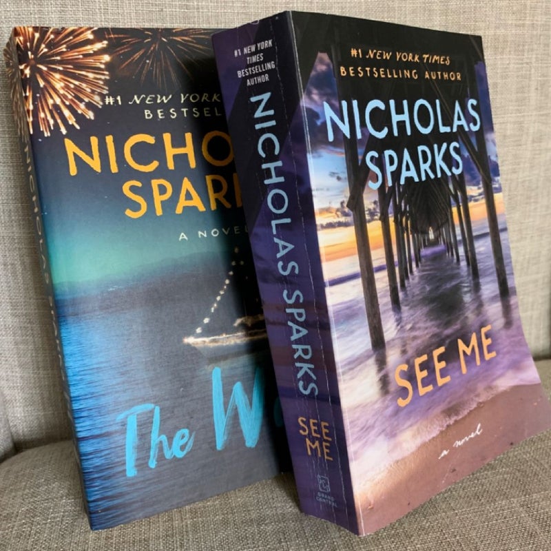 The Wish by Nicholas Sparks Bundle ( + bonus book: See Me)