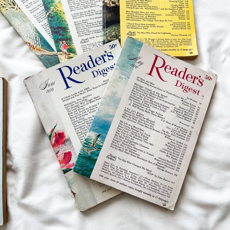 Vintage 60s & 70s Reader’s Digest