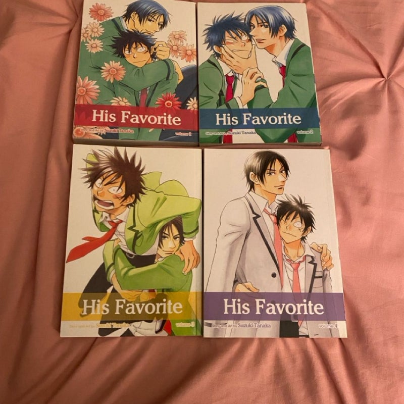 His Favorite, manga volumes 1-4
