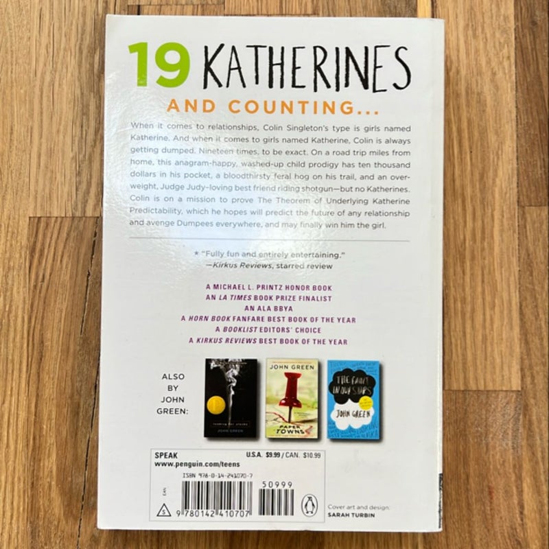 An Abundance of Katherines