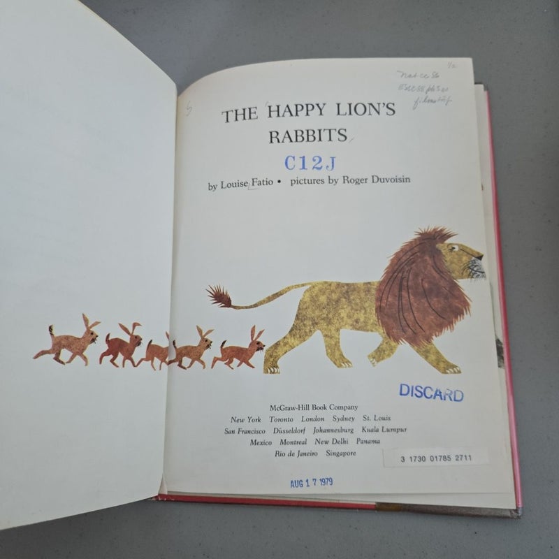 The Happy Lion's Rabbits