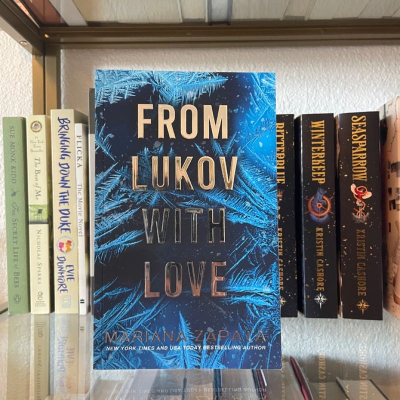 SIGNED From Lukov with Love by Mariana Zapata Alternative Cover