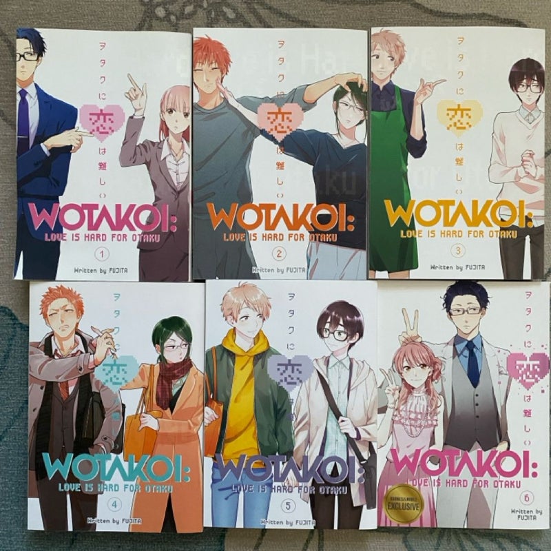 Wotakoi Volumes 1-6