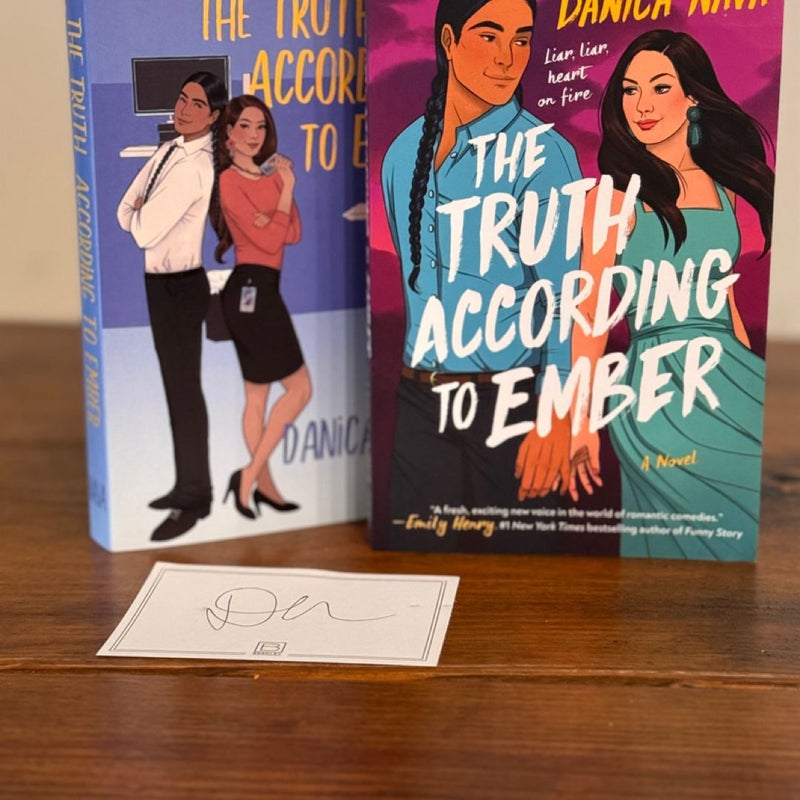 The Truth According to Ember - Signed Bookplate - Foxglove Romance