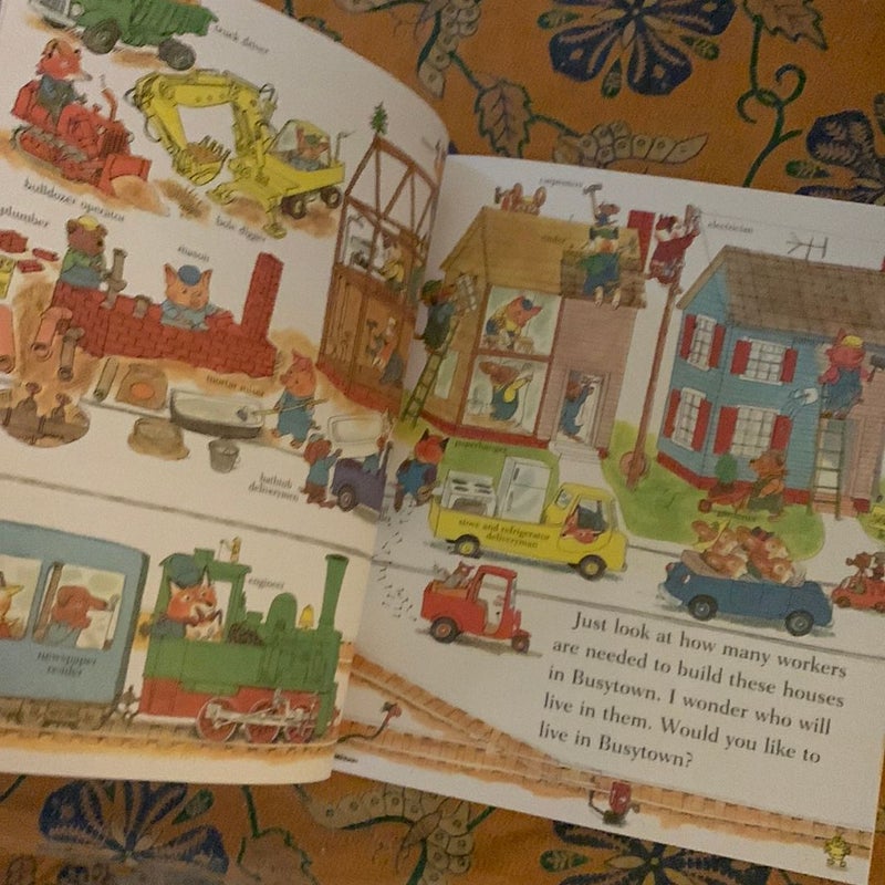 Richard Scarry’s Busy Busy People 