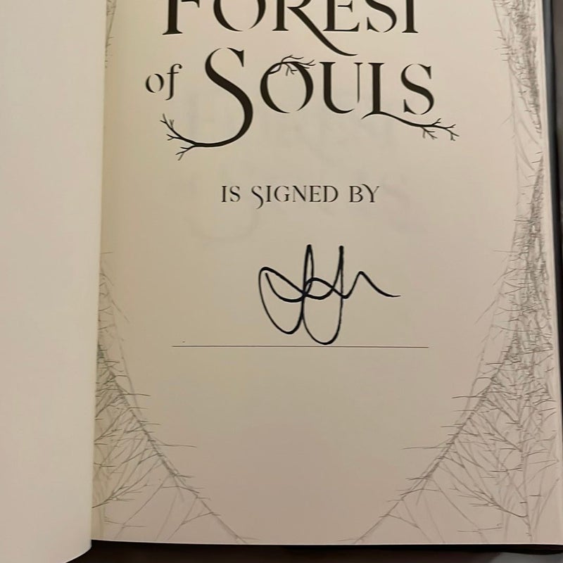 Signed: Forest of Souls 