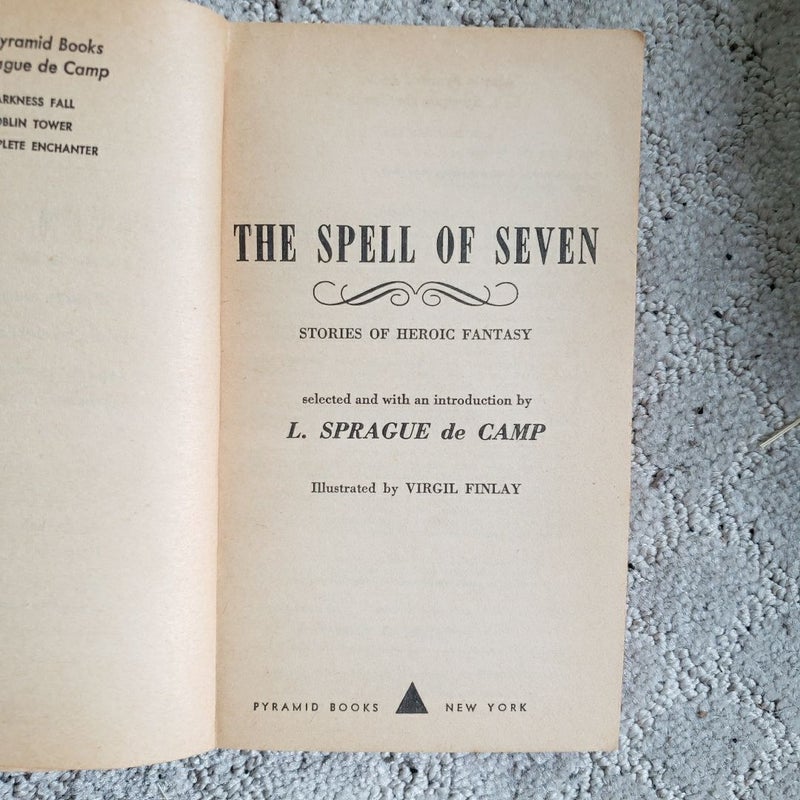 The Spell of Seven: Stories of Heroic Fantasy (2nd Printing, 1969)