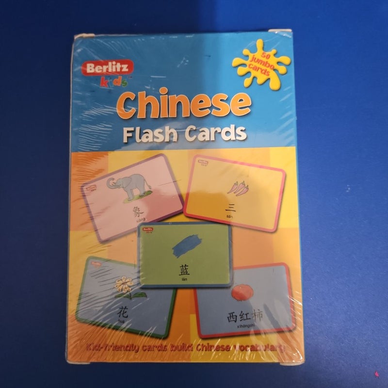 Berlitz Chinese Flash Cards (50 Jumbo Cards)