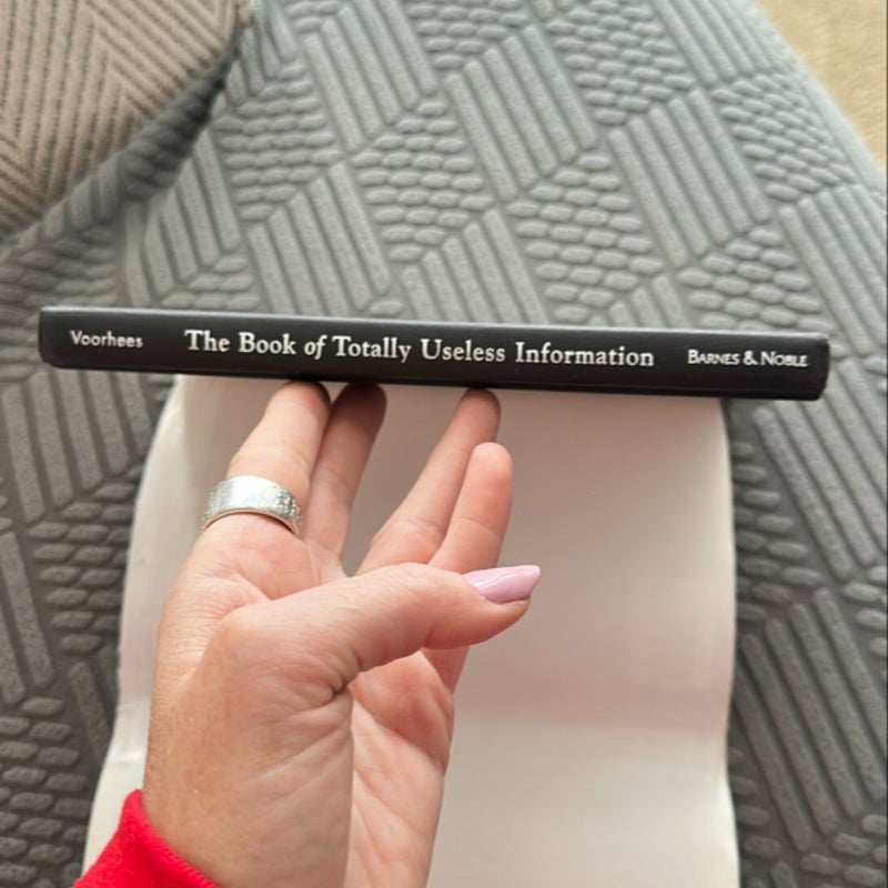 The Book of Totally Useless Information