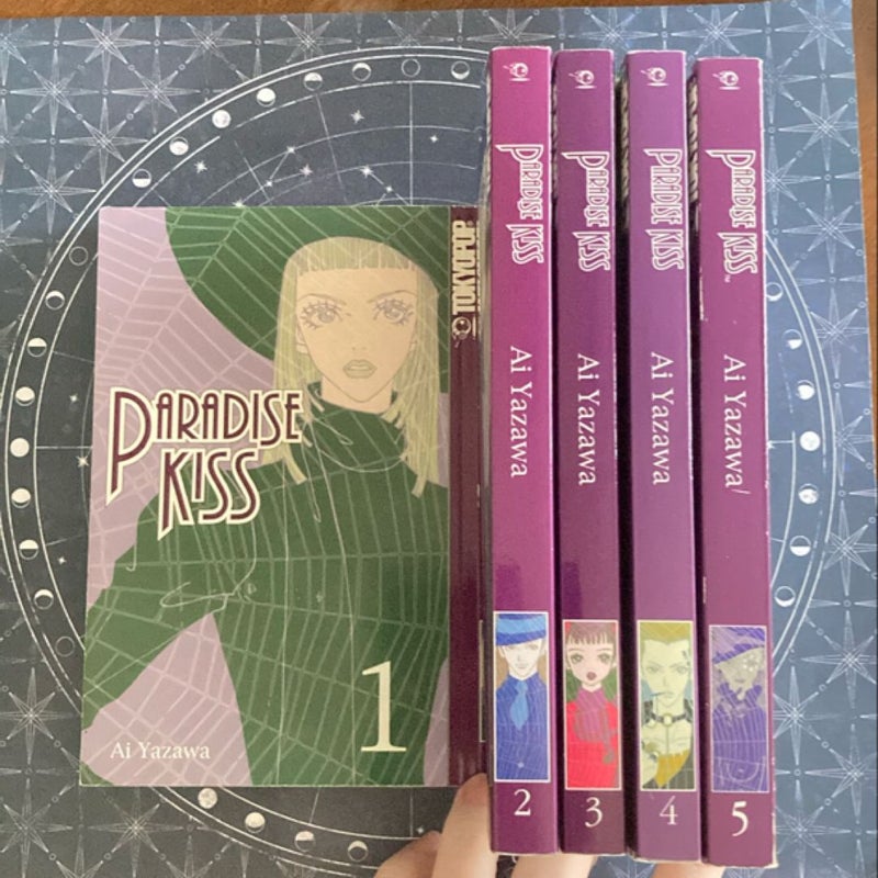 Paradise Kiss 1-5 (complete) first print 2002