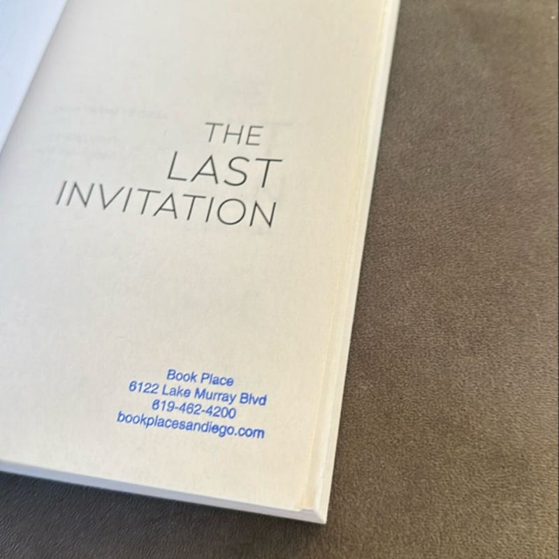 The Last Invitation