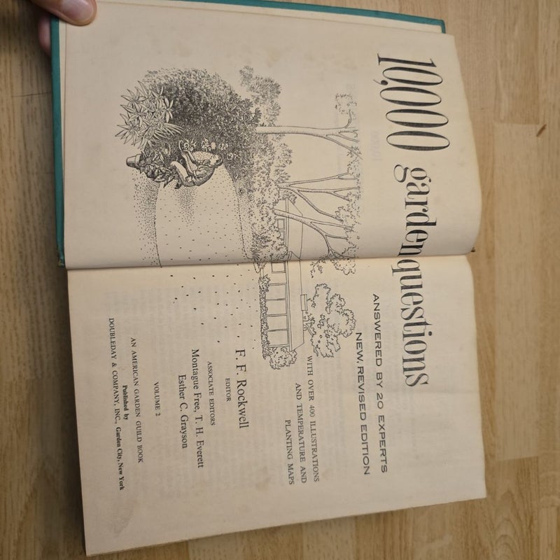10000 garden questions volume 1 & 2