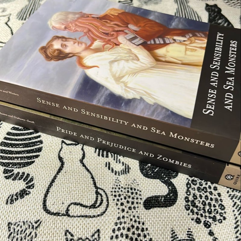 Pride And Prejudice And Zombies, Sense And Sensibility And Sea Monsters