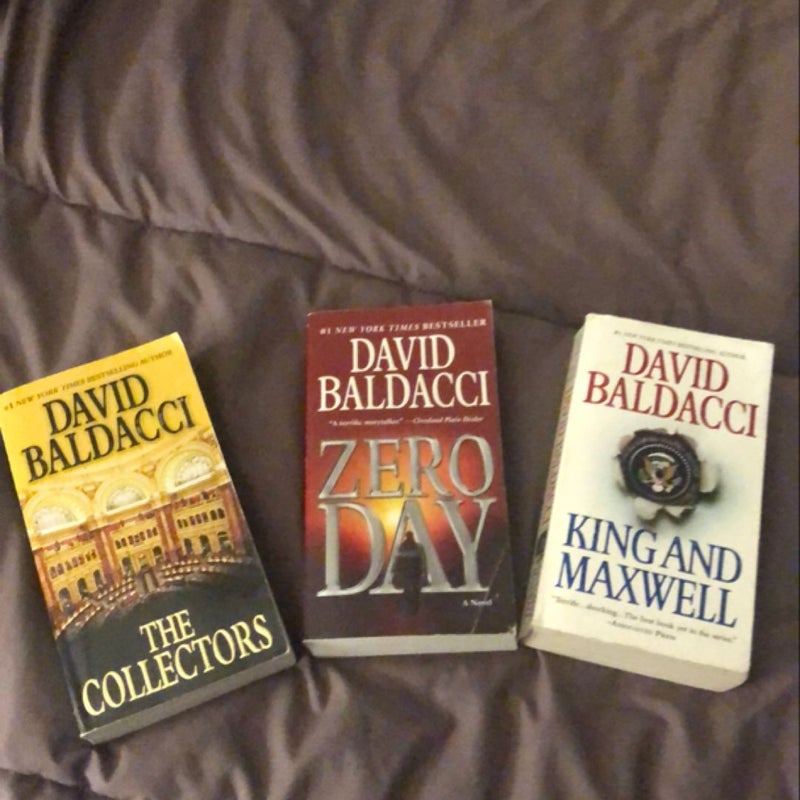 David Baldacci 3 Book Combo