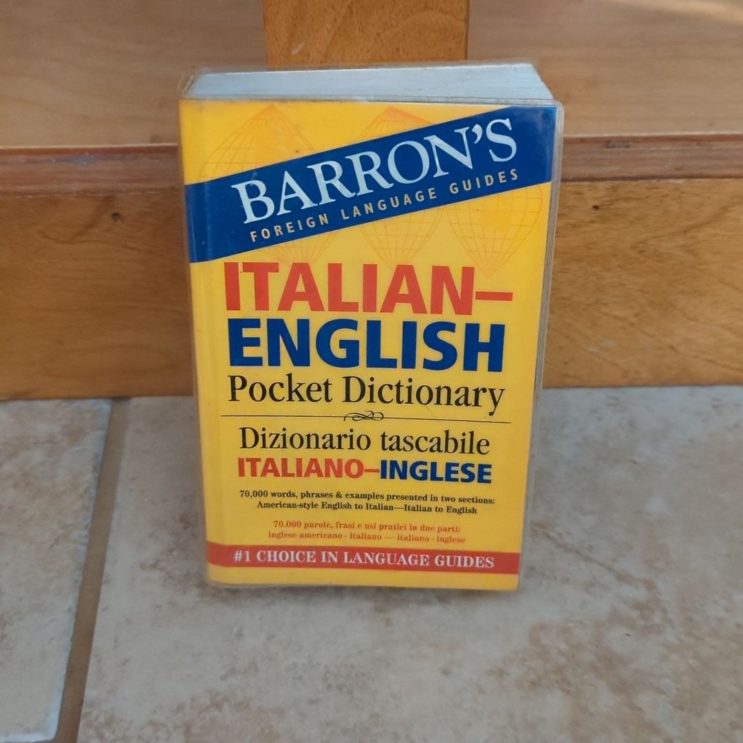 Barron's Italian-English Pocket Bilingual Dictionary