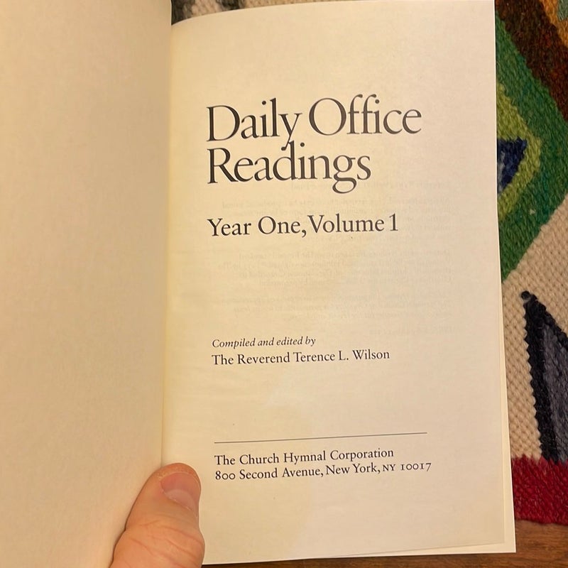 Daily Office Readings (4-Volume Set)