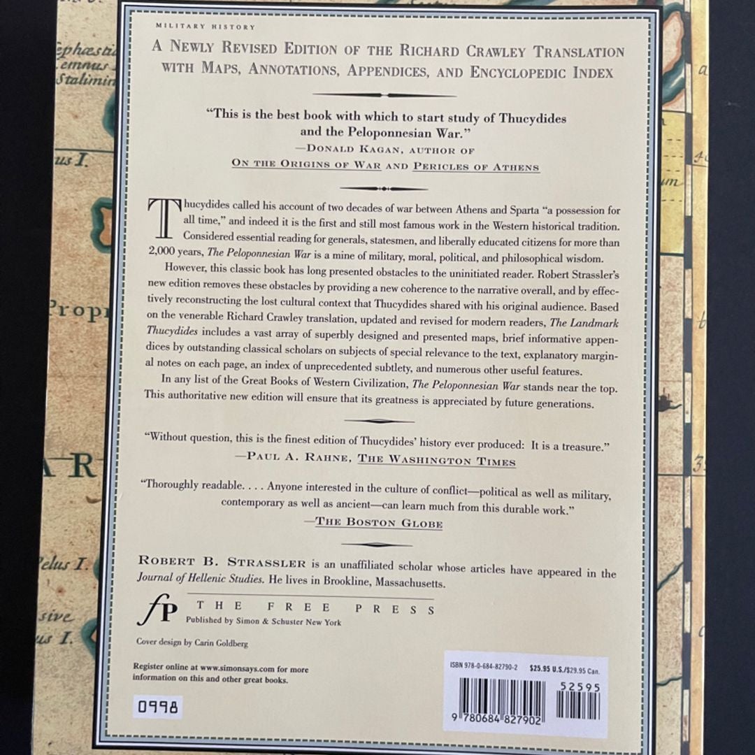 The Landmark Thucydides By Victor Davis Hanson, Paperback | Pangobooks