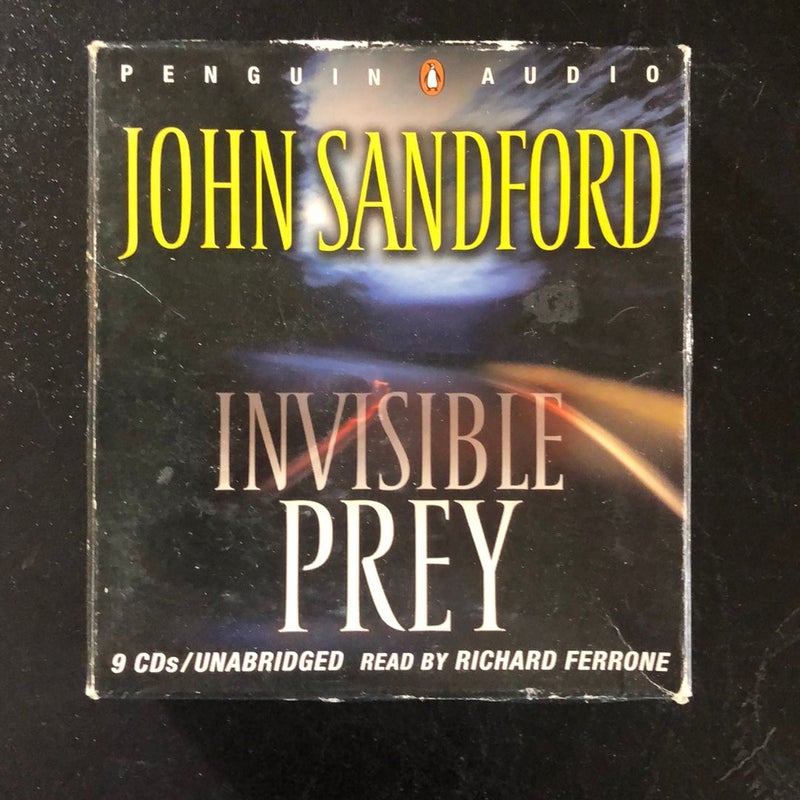 Invisible Prey —Audio book on CDs