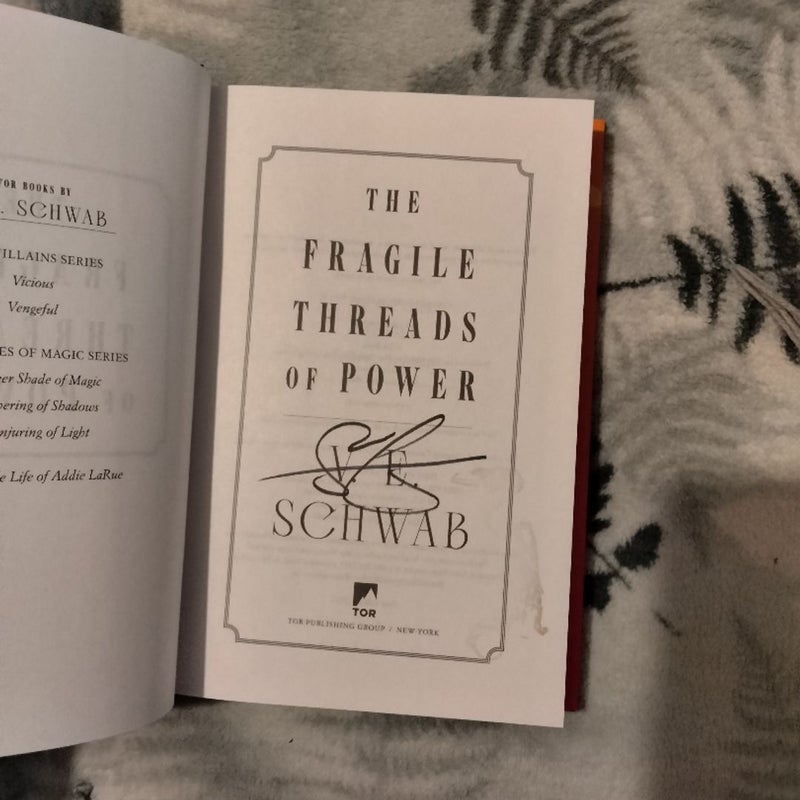 The Fragile Threads of Power(Signed)