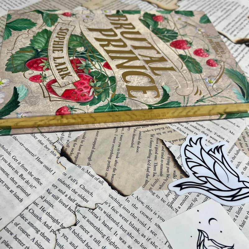 *SPECIAL EDITION* BRUTAL PRINCE SOPHIE LARK**SPRAYED EDGES*ILLUSTRATED 
