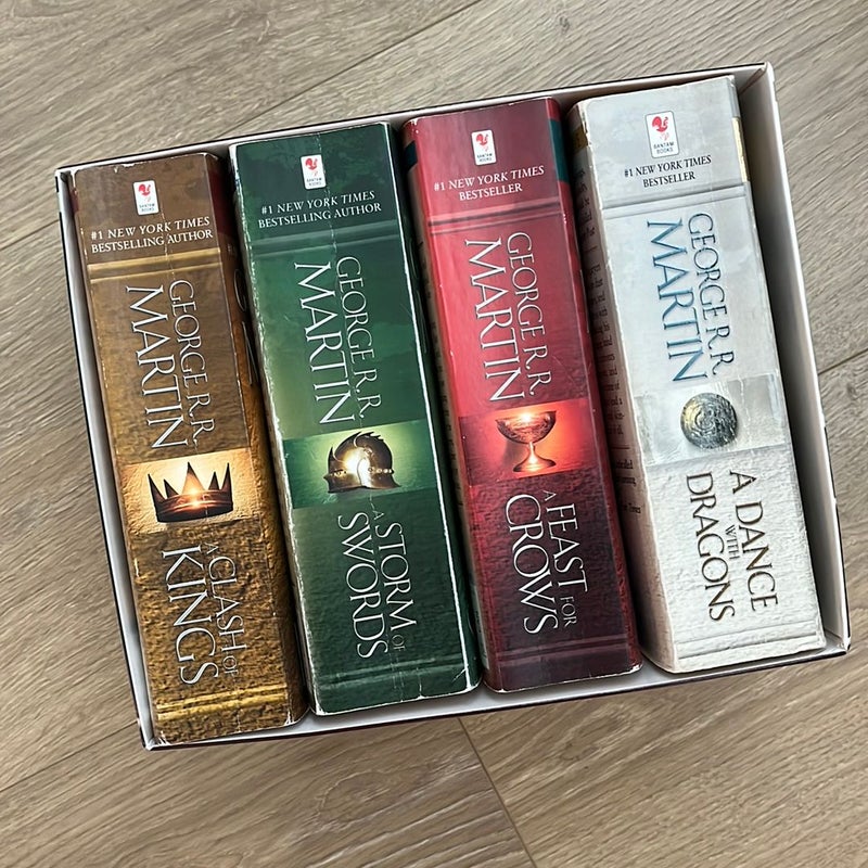Game of Thrones Song of Ice and Fire 5 Book SET