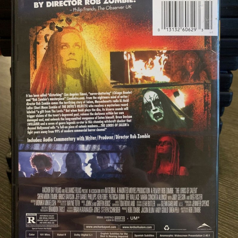 Lords of Salem A Rob Zombie Film DVD