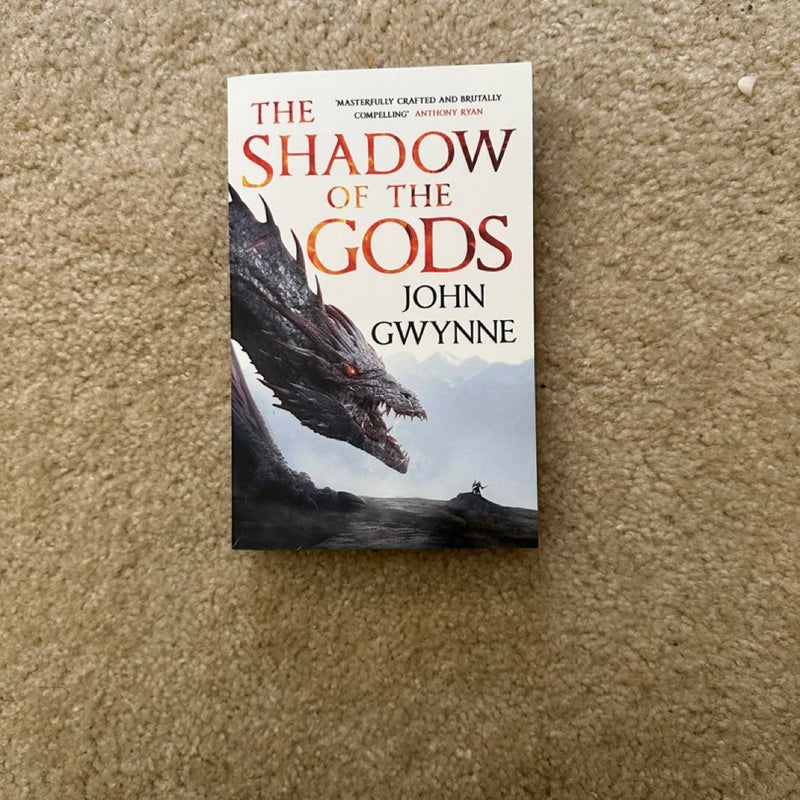 The Shadow of the Gods signed bookplate