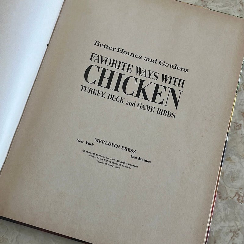 Favorite Ways With Chicken 