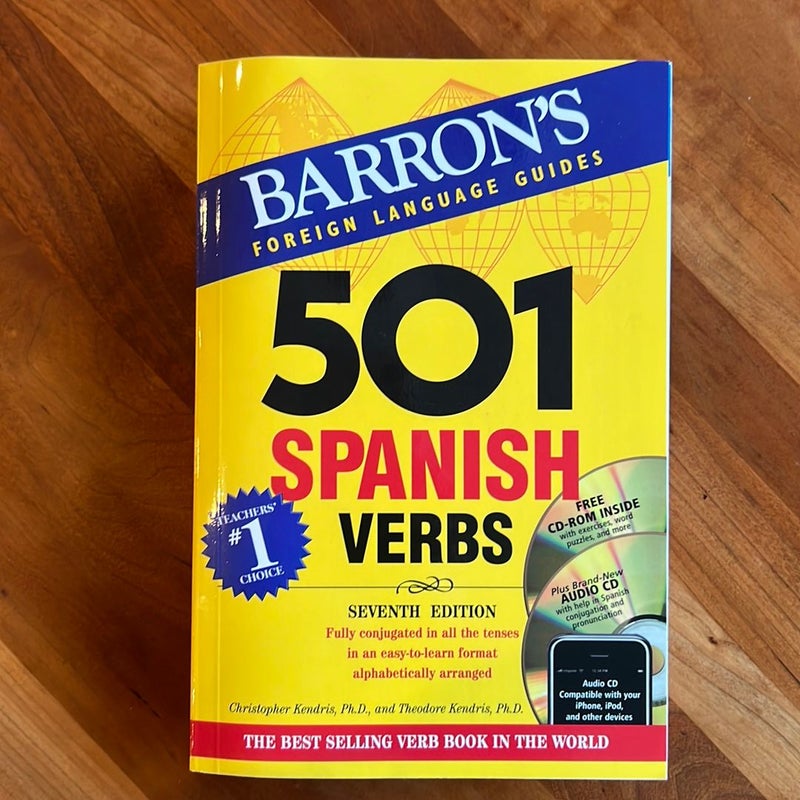 501 Spanish Verbs with CD-ROM and Audio CD