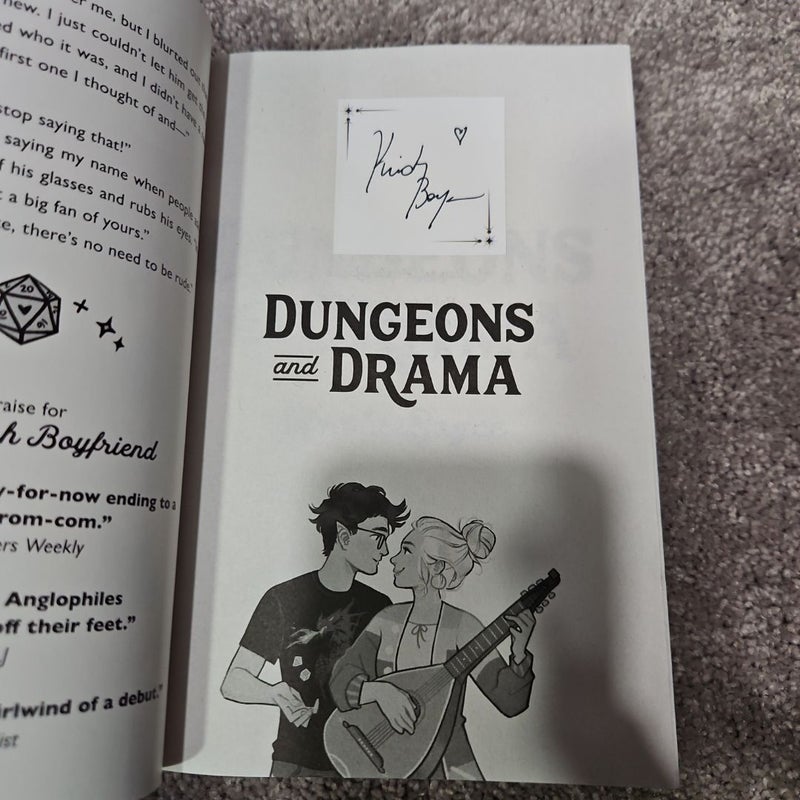 Dungeons and Drama Signed