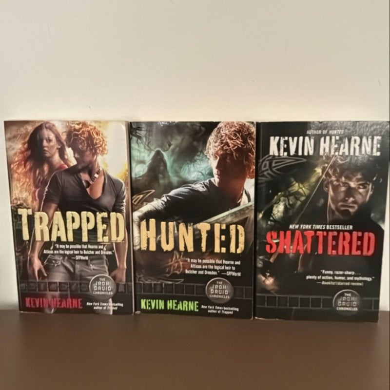 Iron Druid Chronicles, books 1-10