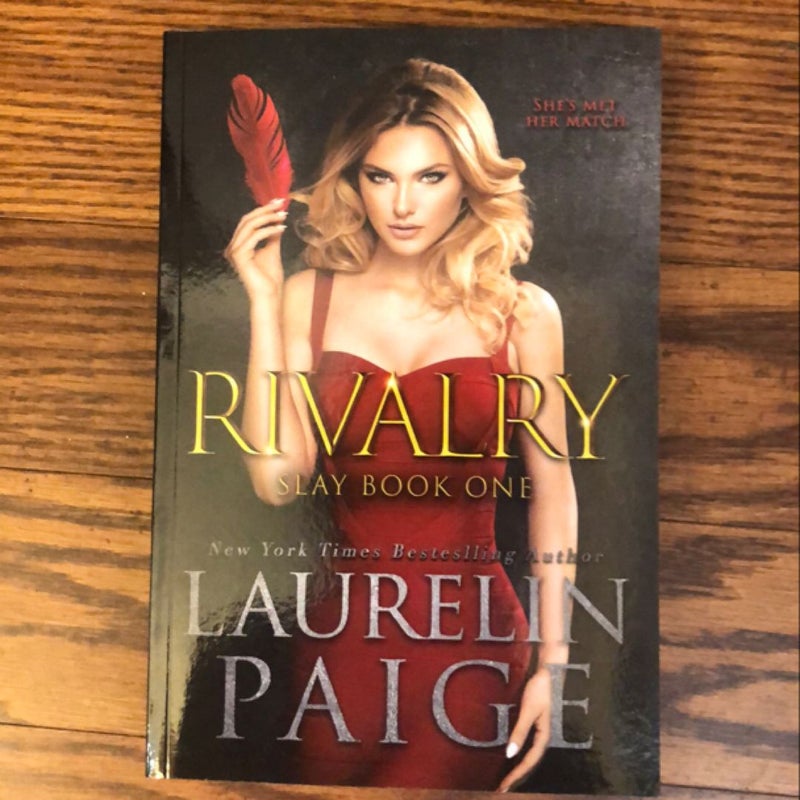 Rivalry (signed) with signed bookmark