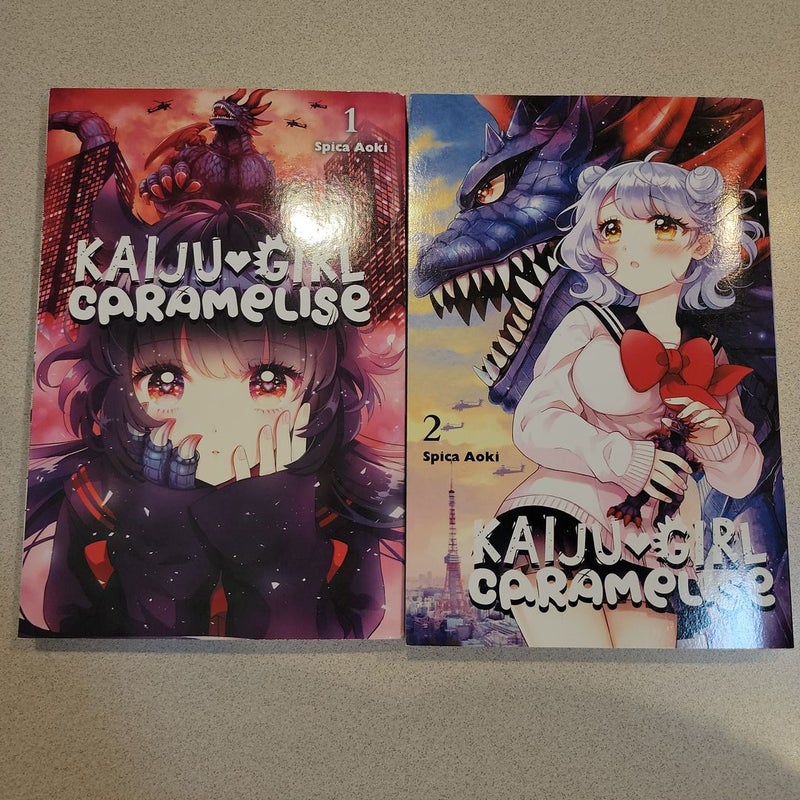 Lot of Kaiju Girl Caramelise, Vol. 1-2