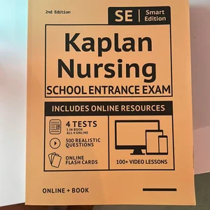 Kaplan Nursing School Entrance Exam Full Study Guide 2nd Edition