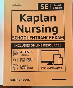Kaplan Nursing School Entrance Exam Full Study Guide 2nd Edition