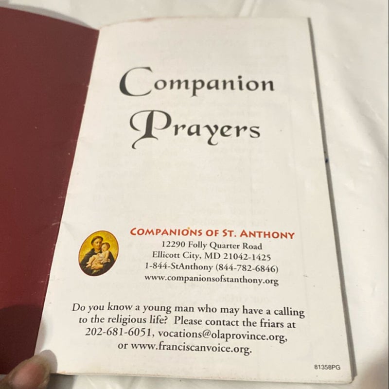Companion prayers