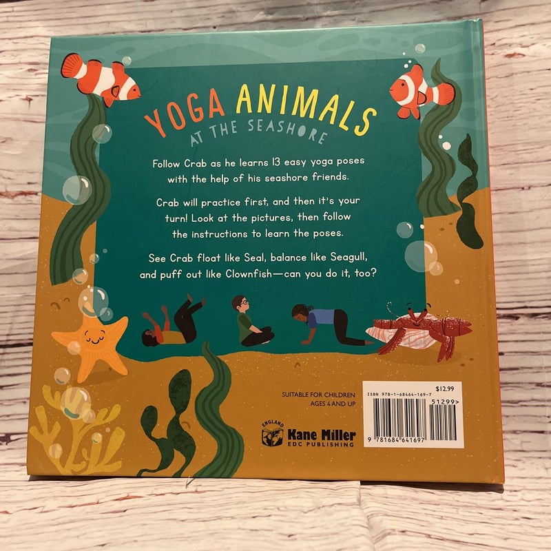 Yoga Animals at the Seashore