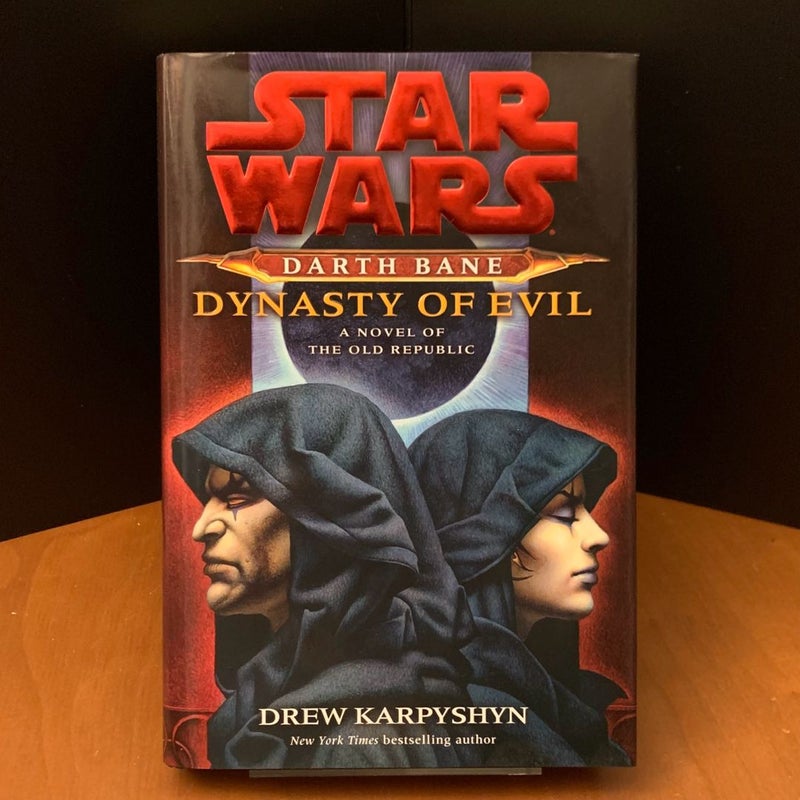 Star Wars: Complete Darth Bane Trilogy: Path of Destruction, Rule of Two, Dynasty of Evil. All First Edition First Printing