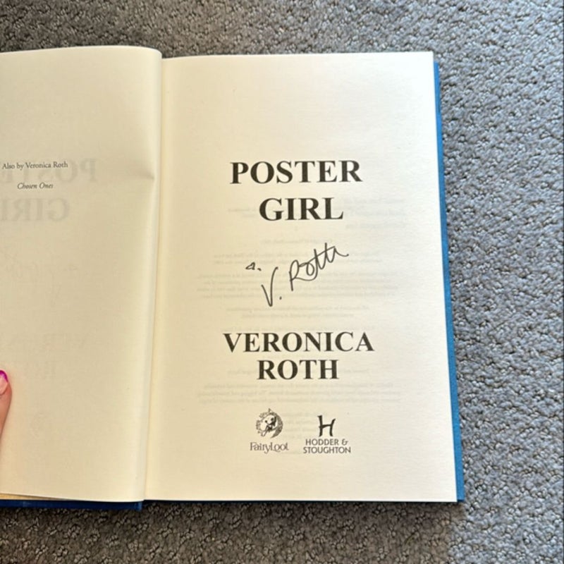 Poster Girl signed Fairyloot edition