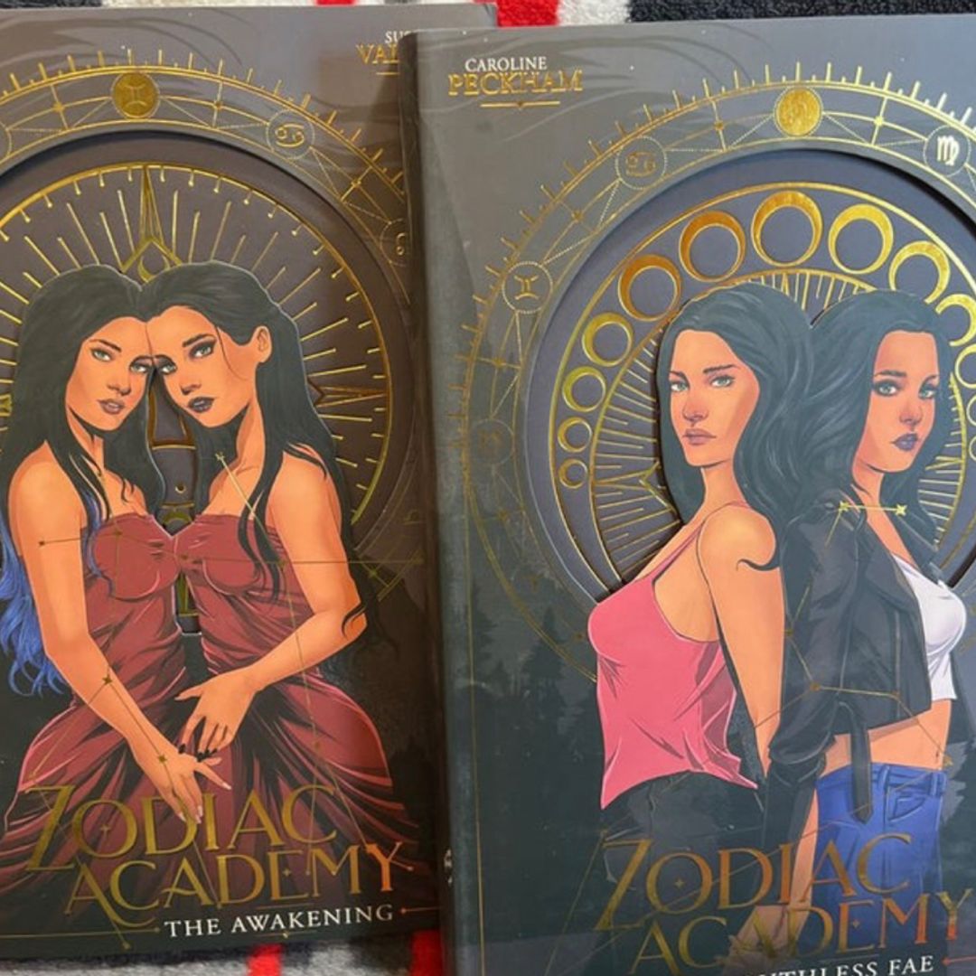 Zodiac Academy 1-4 Bookish Box exclusive edition by Caroline 