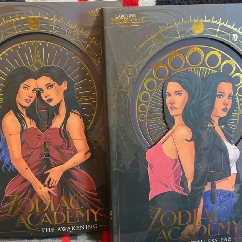 Zodiac Academy 1-4 Bookish Box exclusive edition by Caroline